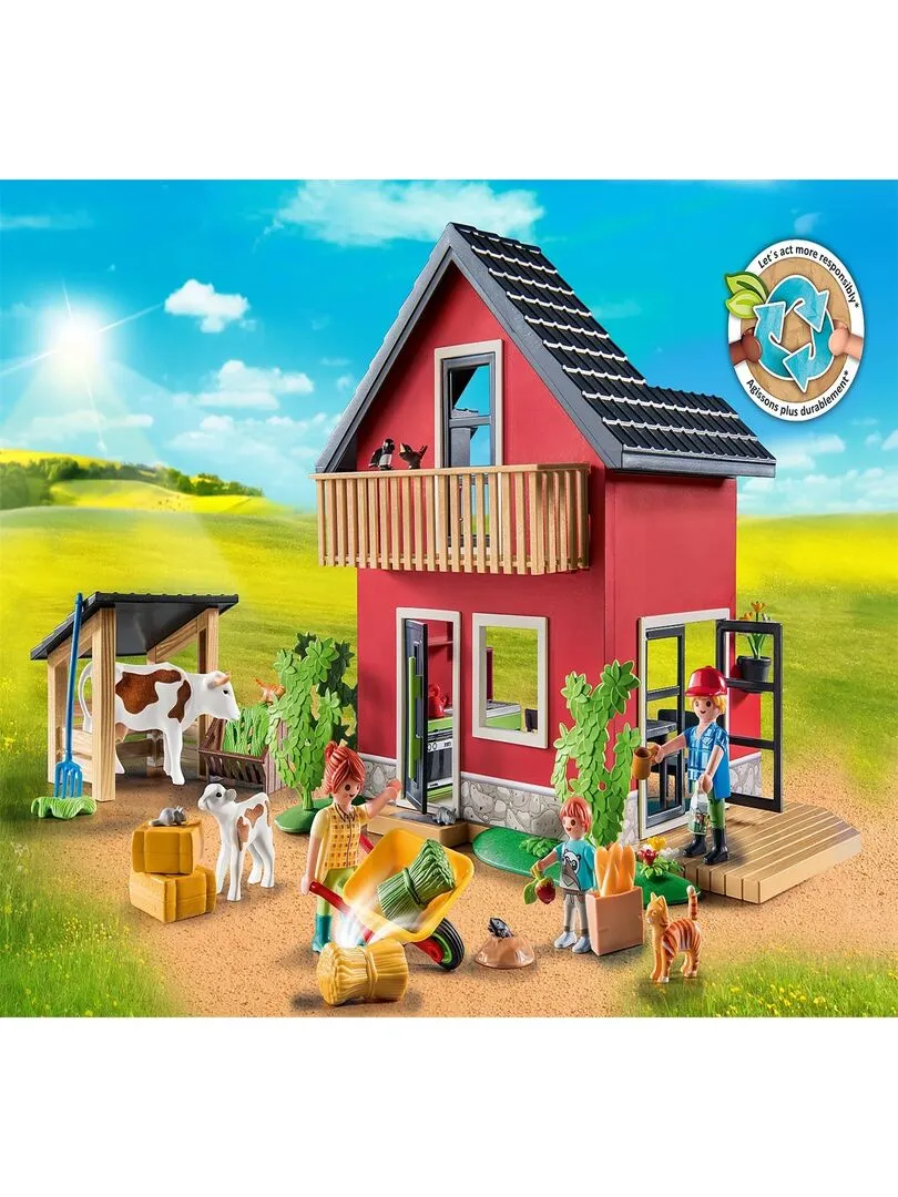 71248 -Petite ferme rouge - N/A