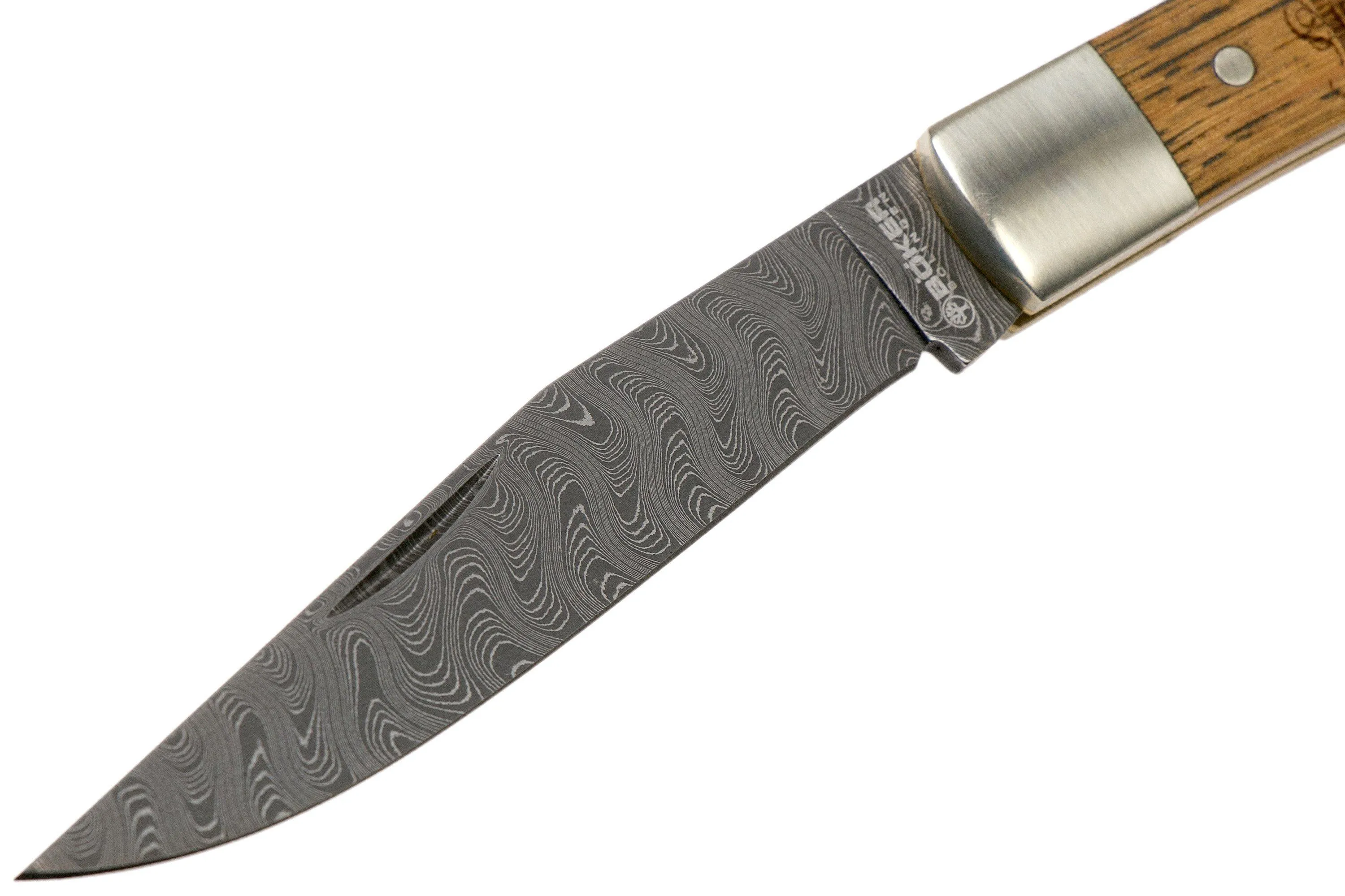  Böker Trapper Asbach Uralt Damascus 116004DAM couteau de poche