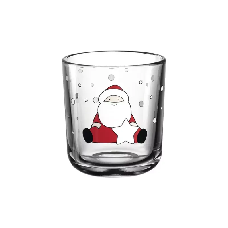 CALDO Gobelet Bas Bougeoir LEONARDO Père Noël SC