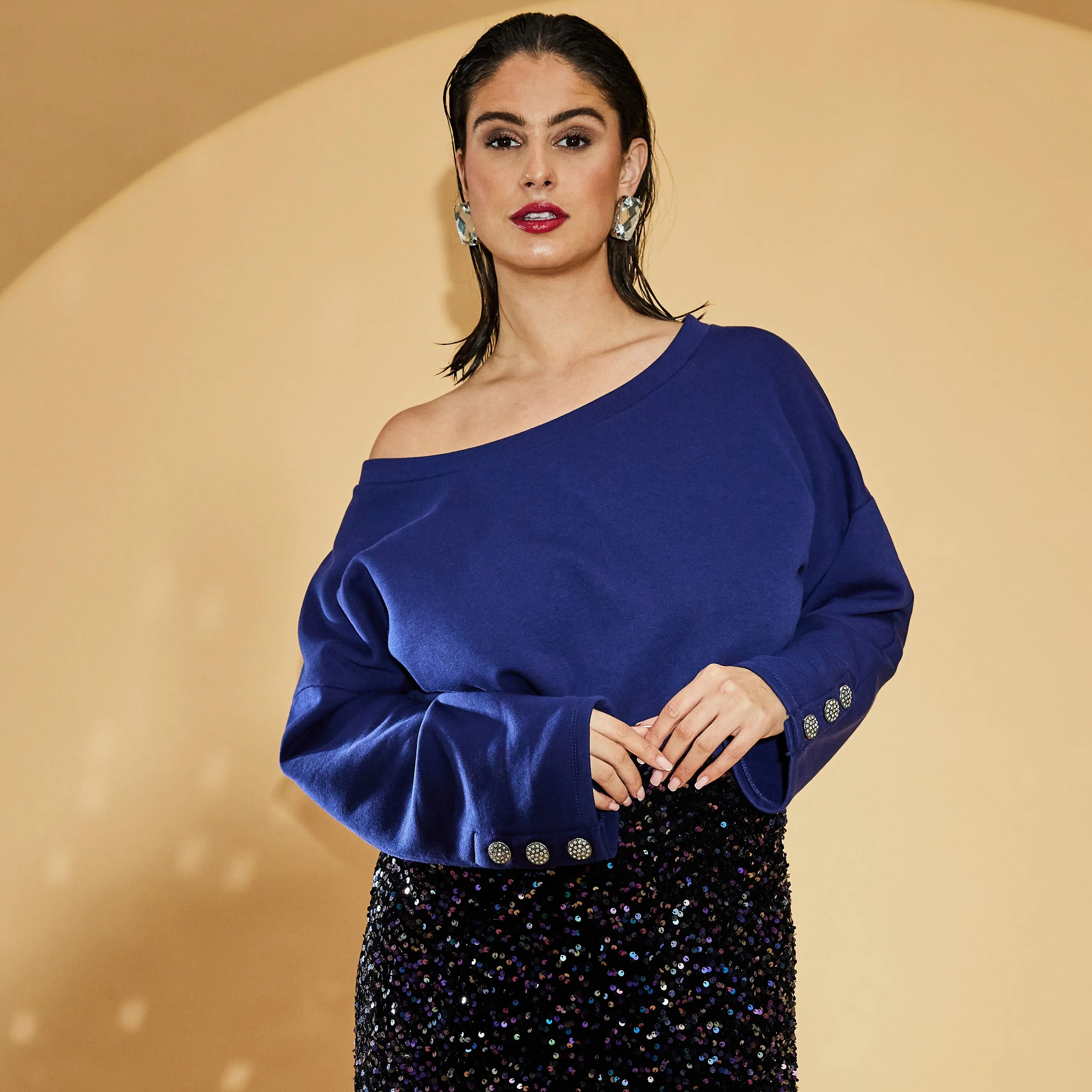 Sweat oversized femme